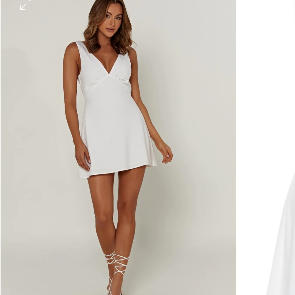 Nessa Linen Mini Dress